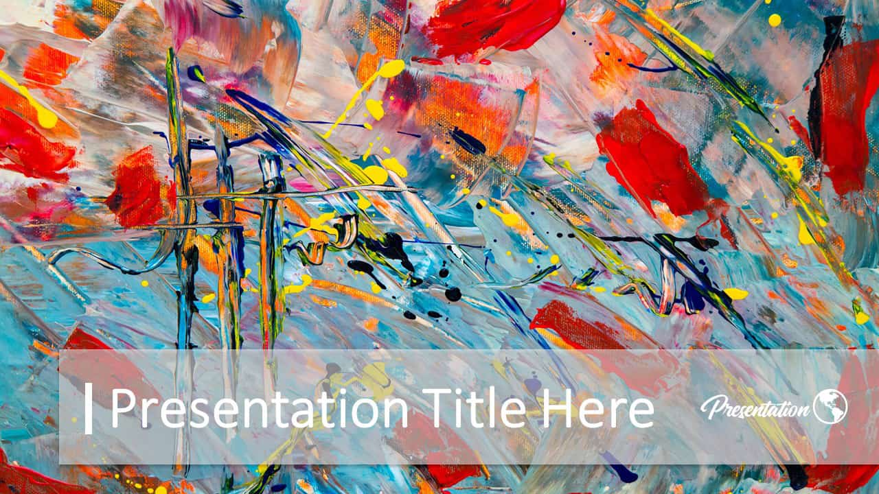 Free Paint Google Slides Themes And Powerpoint Templates For Presentations